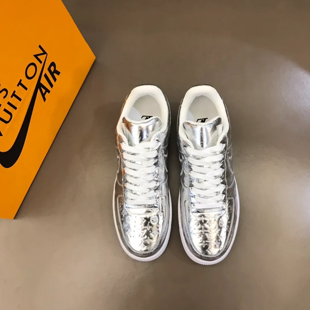 Men's shoes 💰p440 "*OUIS *UITTO*" x OFF-WHITE x Nike tripartite collaboration! Trendy and cool men's casual sports shoes with unrivaled color matching. The design idea basically continues the style of THE TEN. The Swoosh line and tongue label have a very familiar visual effect and are both fashionable and trendy! A must-have for fashionistas! The effect on your feet is absolutely stunning! Size: 38-45